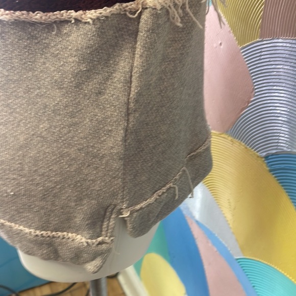 Free People Beautiful Thick Knit maroon and grey Sweater S - Picture 3 of 9